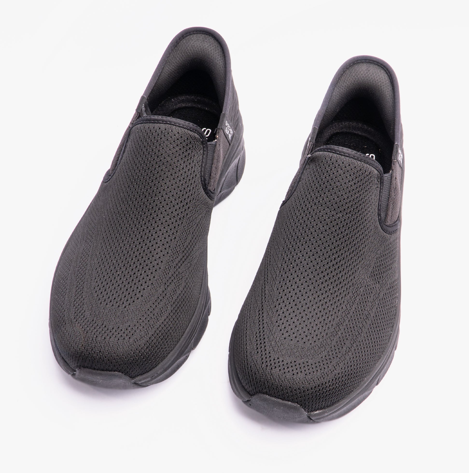 Skechers 232463/BBK D'LUX WALKER 2.0 - REELER Mens Trainers Black