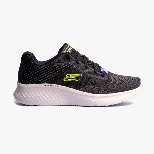 Skechers SKECH-LITE PRO FAREGROVE Mens Trainers Black/Lime