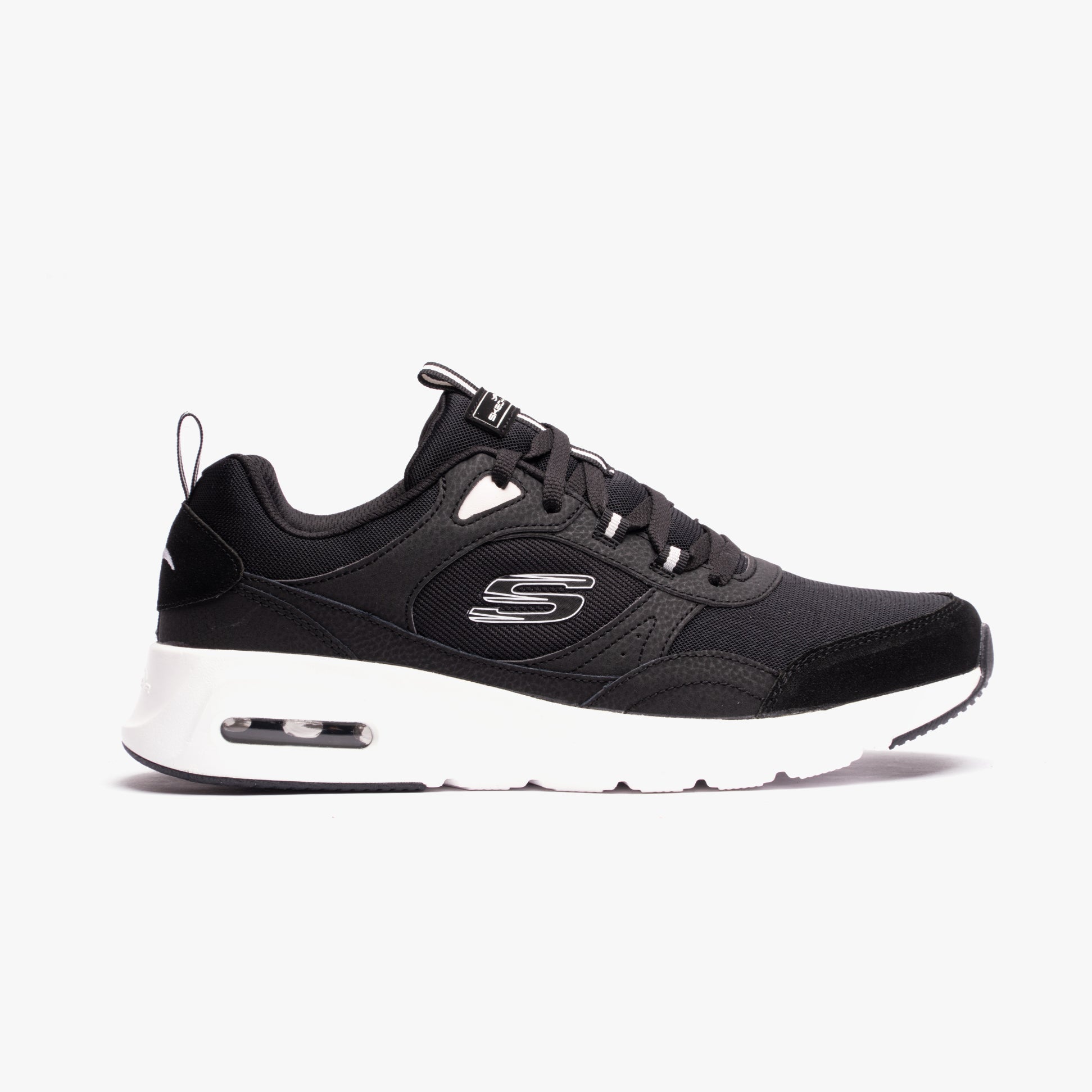 Skechers 232646/BKW SKECH-AIR COURT - HOMEGROWN Mens Trainers Black