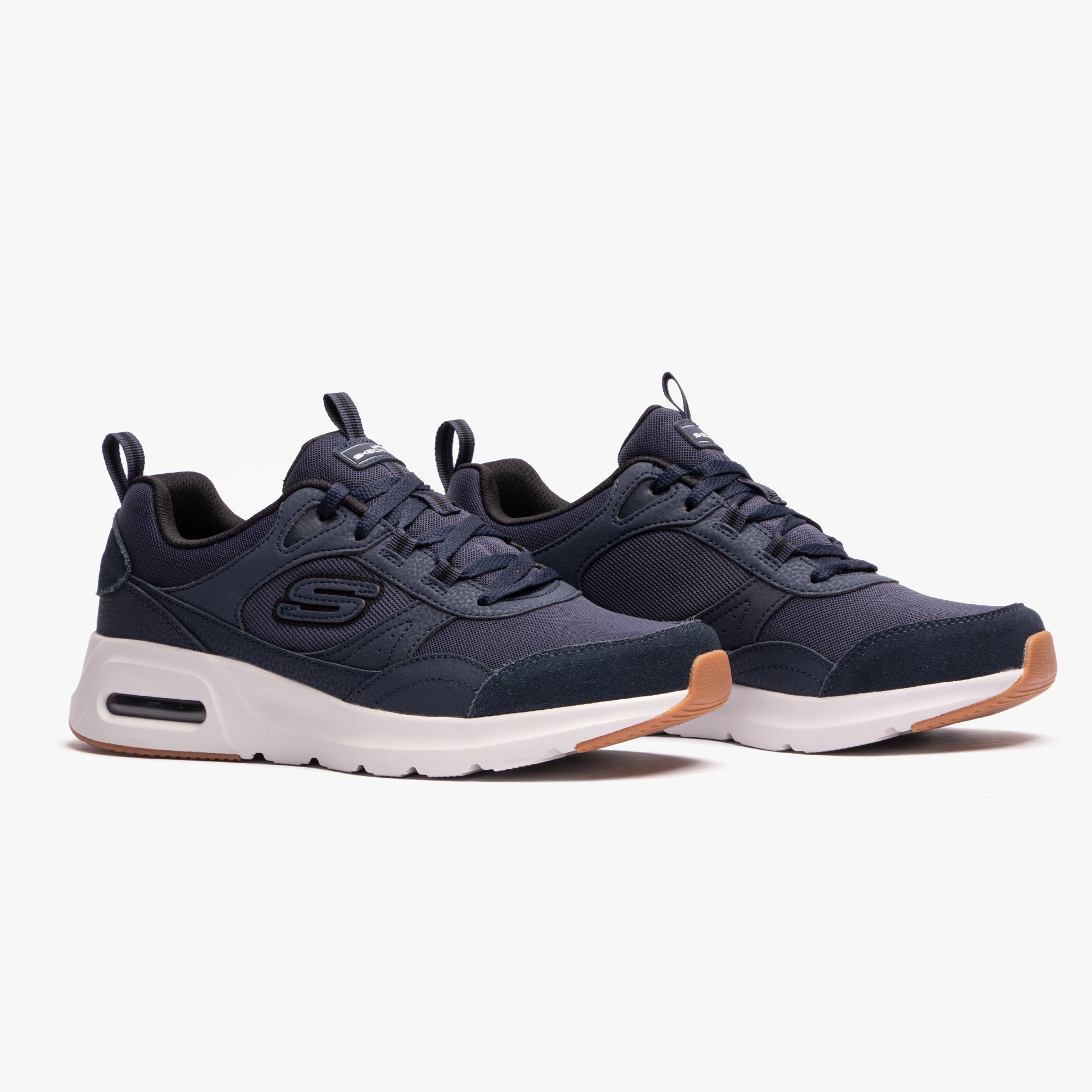 Skechers 232646/NVBK SKECH-AIR COURT - HOMEGROWN Mens Trainers Navy