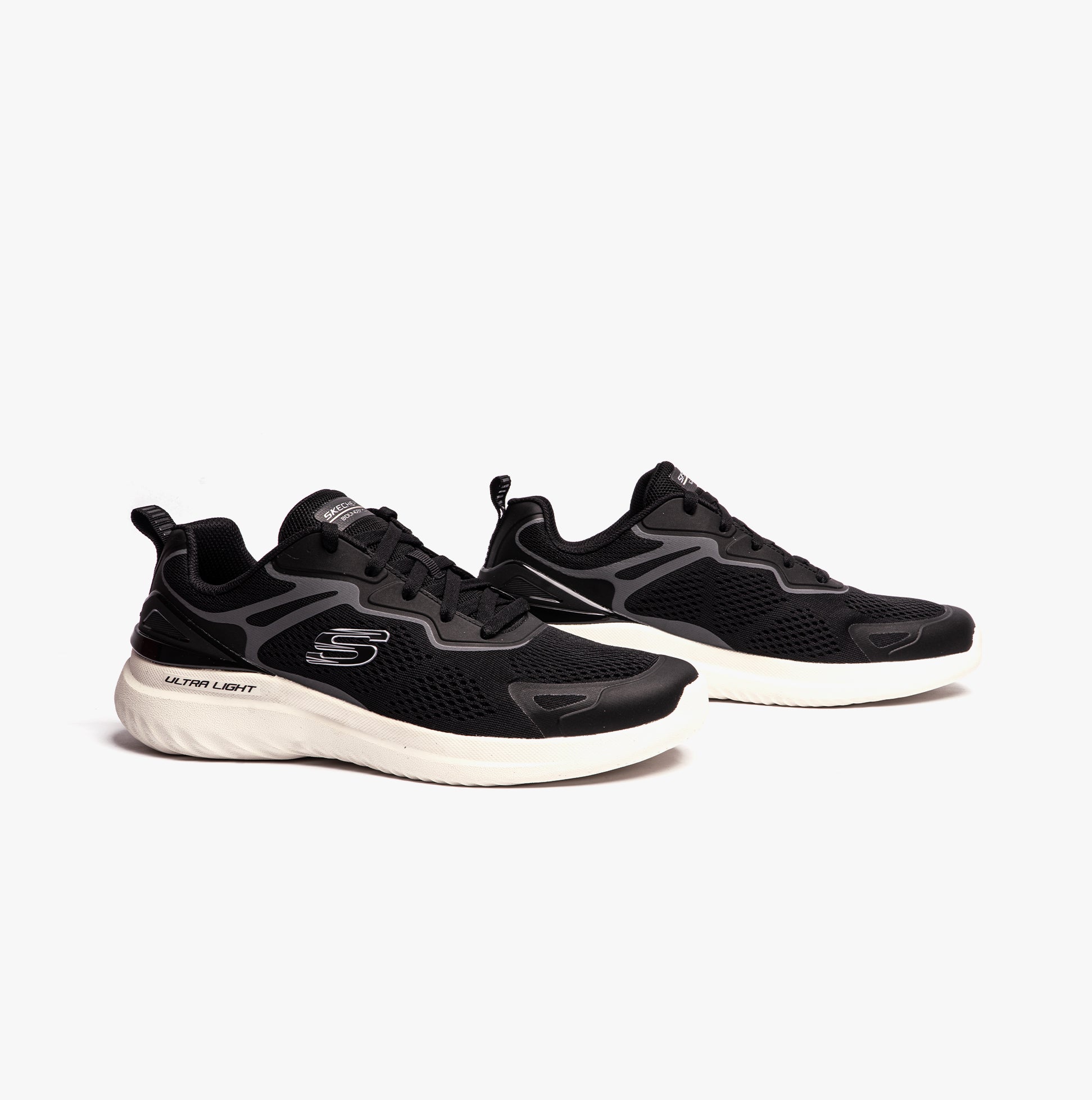 Skechers 232674/BKGY BOUNDER 2.0-ANDAL Mens Trainers Black/Gray