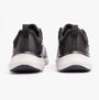 Skechers 232821/CCBK FLEX ADVANTAGE 5.0 Mens Trainers Charcoal/Black back view, showcasing shoe details and design.