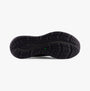 Skechers 232835/BBK EDGERIDE - REKZE Mens Trainers Black sole view showcasing rubber traction design.