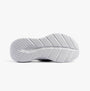 Skechers 232894/BKRD VAPOR FOAM SANDAL - SAYTO Mens Sandals Black/Red bottom view with rubber sole.