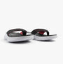 Skechers 232894/BKRD VAPOR FOAM SANDAL - SAYTO Mens Sandals Black/Red side view highlighting synthetic material and comfort features.
