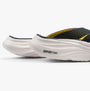 Skechers 232894/NVYL VAPOR FOAM SANDAL - SAYTO Mens Sandals Navy/Yellow side view showcasing foam cushioning.