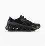 Skechers 232921/BBK GLIDE-STEP ALTUS Mens Trainers Black side view showcasing synthetic mesh upper and air-cooled memory foam.