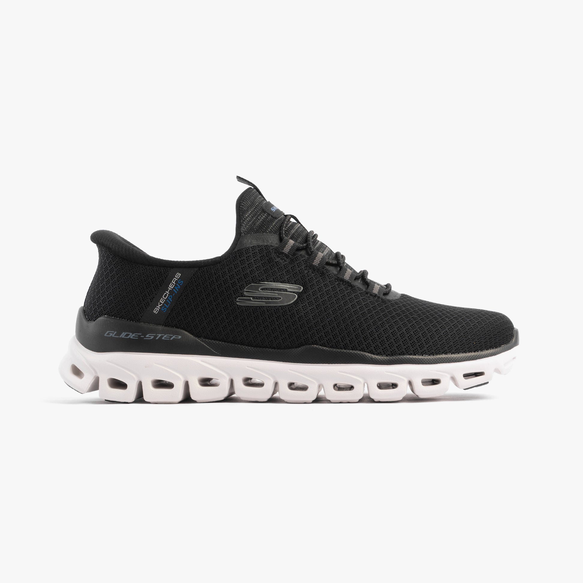Skechers 233010/BLK GLIDE-STEP - NOXUS Mens Trainers Black
