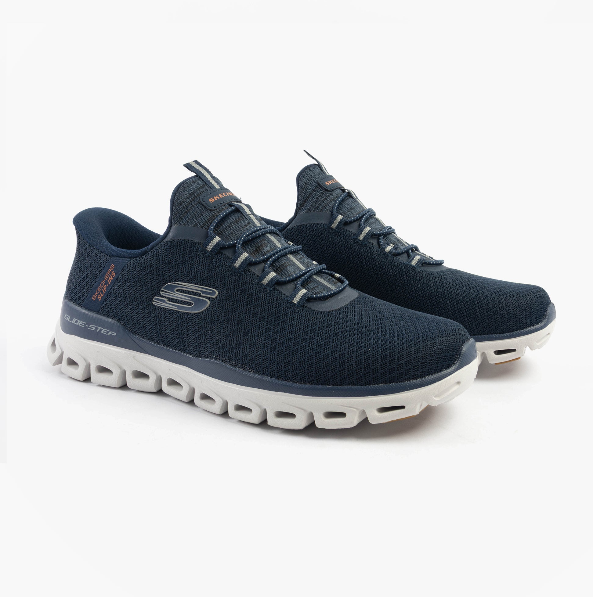 Skechers 233010/NVY GLIDE-STEP - NOXUS Mens Trainers Navy