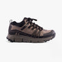 Skechers 237701/TNBK SUMMITS AT - CANOBIE Mens Waterproof Trainers Tan/Black left side view