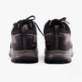 Skechers 237701/TNBK SUMMITS AT - CANOBIE Mens Waterproof Trainers Tan/Black back view for hiking and outdoor activities.