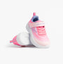 Skechers 303575N/LTPL MICROSPEC ADVANCE Girls Trainers Light Pink side view with strap and laces.