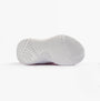 Skechers 303585N/LTPK BOUNDER - SIMPLE CUTE Girls Trainers Light Pink bottom view showing rubber sole design.