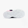 Skechers 303717L/NVMT TWISTY GLOW Girls Trainers Navy/Multi bottom view showing rubber sole design.