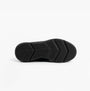 Skechers 303932L/BBK GO RUN ELEVATE - SPORTY SPECT Girls Trainers Black sole view showcasing the rubber tread and grip pattern.