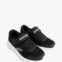 Skechers 303934L/BLK SKECH-LITE PRO Girls Trainers Black side view with synthetic upper and lace-up design.