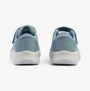 Skechers 303934L/LTBL SKECH-LITE PRO Girls Trainers Light Blue rear view with soft blue synthetic material and comfortable fit.