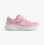 Skechers 303934L/LTPK SKECH-LITE PRO Girls Trainers Light Pink side view showcasing casual style and lace-up design.