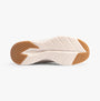 Skechers 303937L/NAT VAPOR FOAM - LASTING MOMENT Girls Trainers Natural sole view with rubber traction pattern.