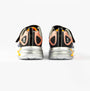 Skechers 400139N/BKSL S LIGHTS FLEX-GLOW ULTRA Boys Trainers Black/Silver back view for style and light features.