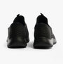 Skechers 403833L/BBK SUMMITS - HIGH RANGE Boys Trainers Black rear view showcasing comfort and slip-on design.