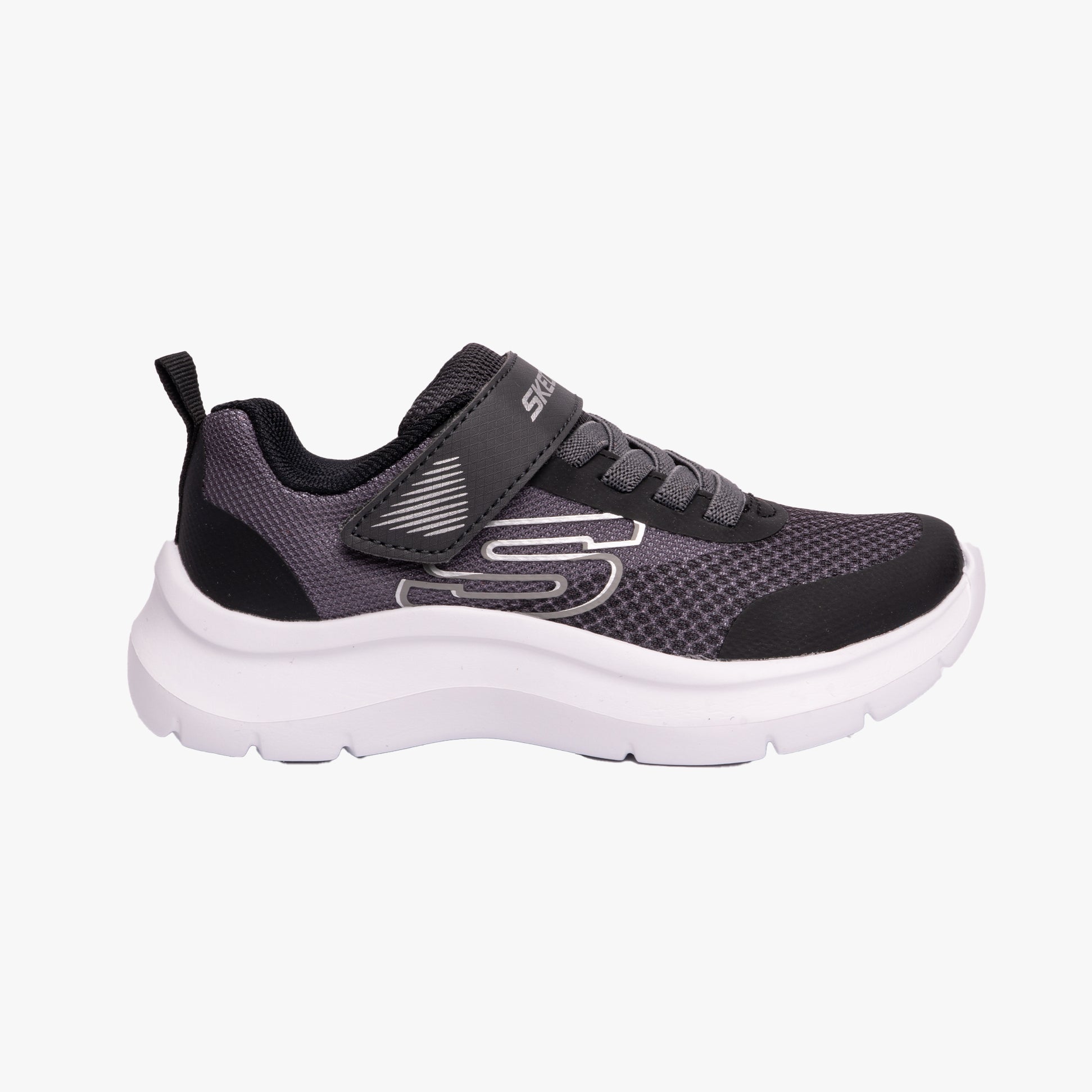 Skechers SKECH FAST SOLAR-SQUAD Boys Trainers Charcoal/Black