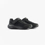 Skechers 403908L/BBK BOUNDER - TREKZIC Boys Trainers Black front view showing casual style with synthetic mesh upper.