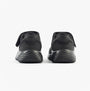 Skechers 403908L/BBK BOUNDER - TREKZIC Boys Trainers Black back view, featuring a lightweight, lace-up design.