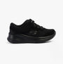 Skechers 404015N/BBK SKECH-LITE PRO - SPRINT SURGE Boys Trainers Black side view with lace-up closure and lightweight design.