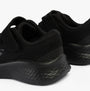 Skechers 404015N/BBK SKECH-LITE PRO - SPRINT SURGE Boys Trainers Black rear view showing synthetic and mesh upper.