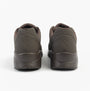 Skechers 52458/CHOC UNO - STAND ON AIR Mens Trainers Chocolate rear view showcasing sleek design and comfortable fit.