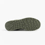 Skechers 52458/DKGR UNO - STAND ON AIR Mens Trainers Dark Green bottom view with textured rubber sole.