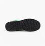 Skechers 52458/GRW UNO - STAND ON AIR Mens Trainers Green White sole view showing detailed tread pattern.