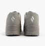 Skechers 73690/GRY UNO - STAND ON AIR Womens Trainers Grey/Light Blue, back view showcasing wedge heel and logo detail.