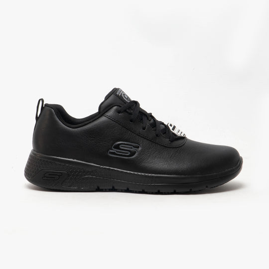 Skechers Work 108010EC Marsing Gmina SR Womens Slip Resistant Work Trainers Black