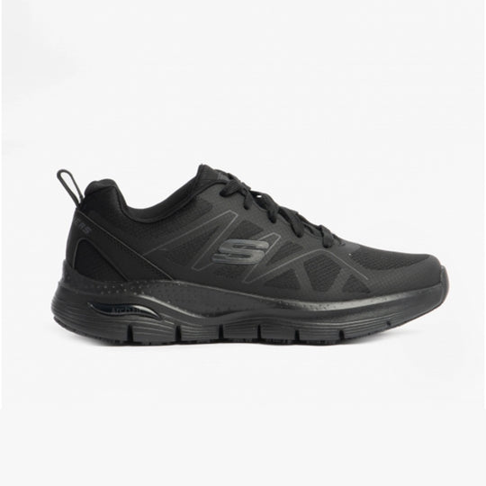 Skechers Work 200025EC Arch Fit SR - Axtell Mens Slip Resistant Work Trainers Black