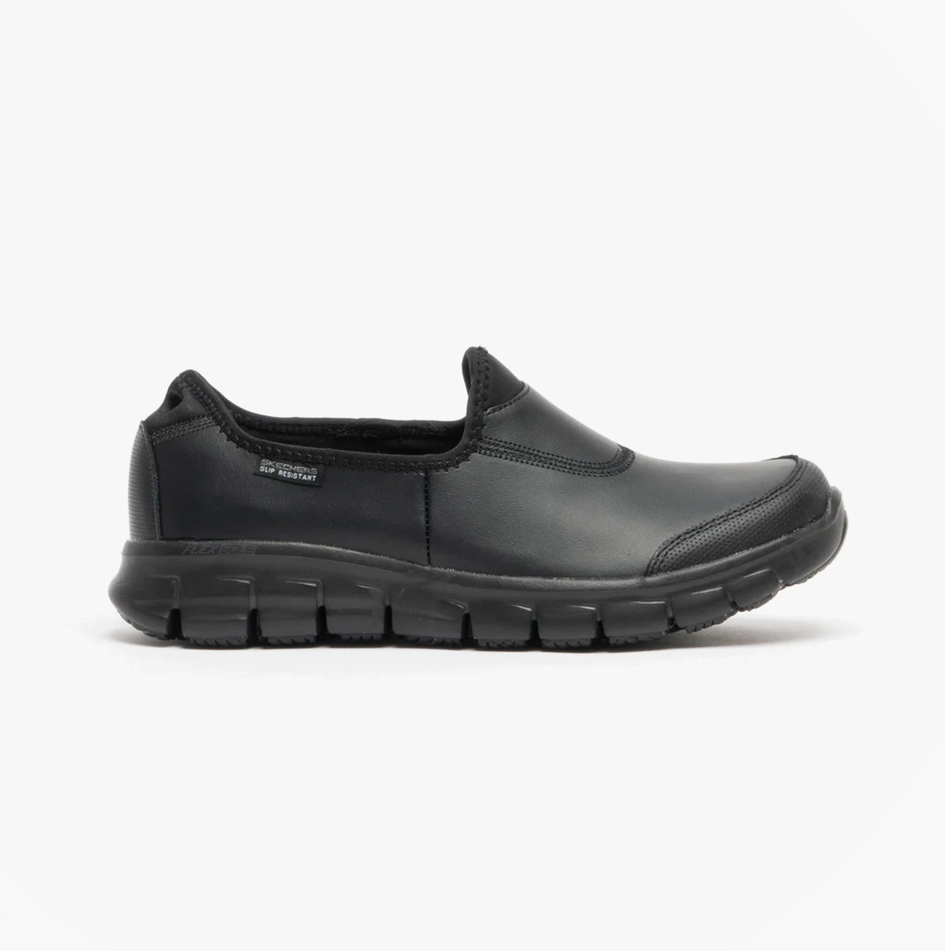 Skechers Work 76536EC SURE TRACK SR Womens Occupational Shoes Black