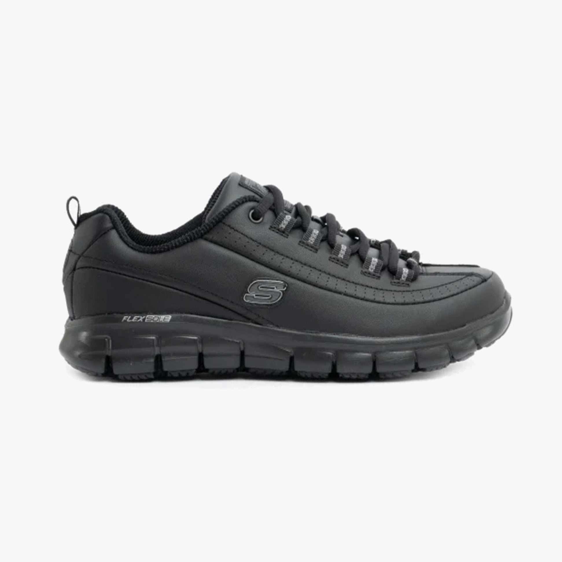Skechers Work 76550EC SURE TRACK TRICKEL SR Womens Occupational Shoes Black