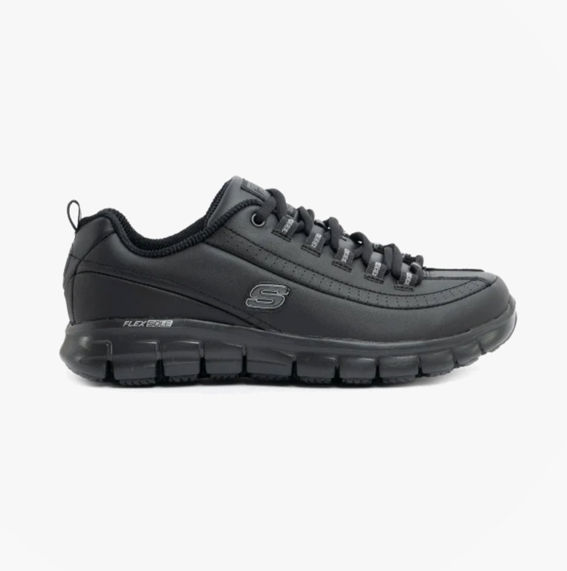 Skechers Work 76550EC SURE TRACK TRICKEL SR Womens Occupational Shoes Black