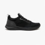 Skechers Work 77188EC CESSNOCK SR Mens Occupational Trainers Black side view showing textile upper and rubber sole.