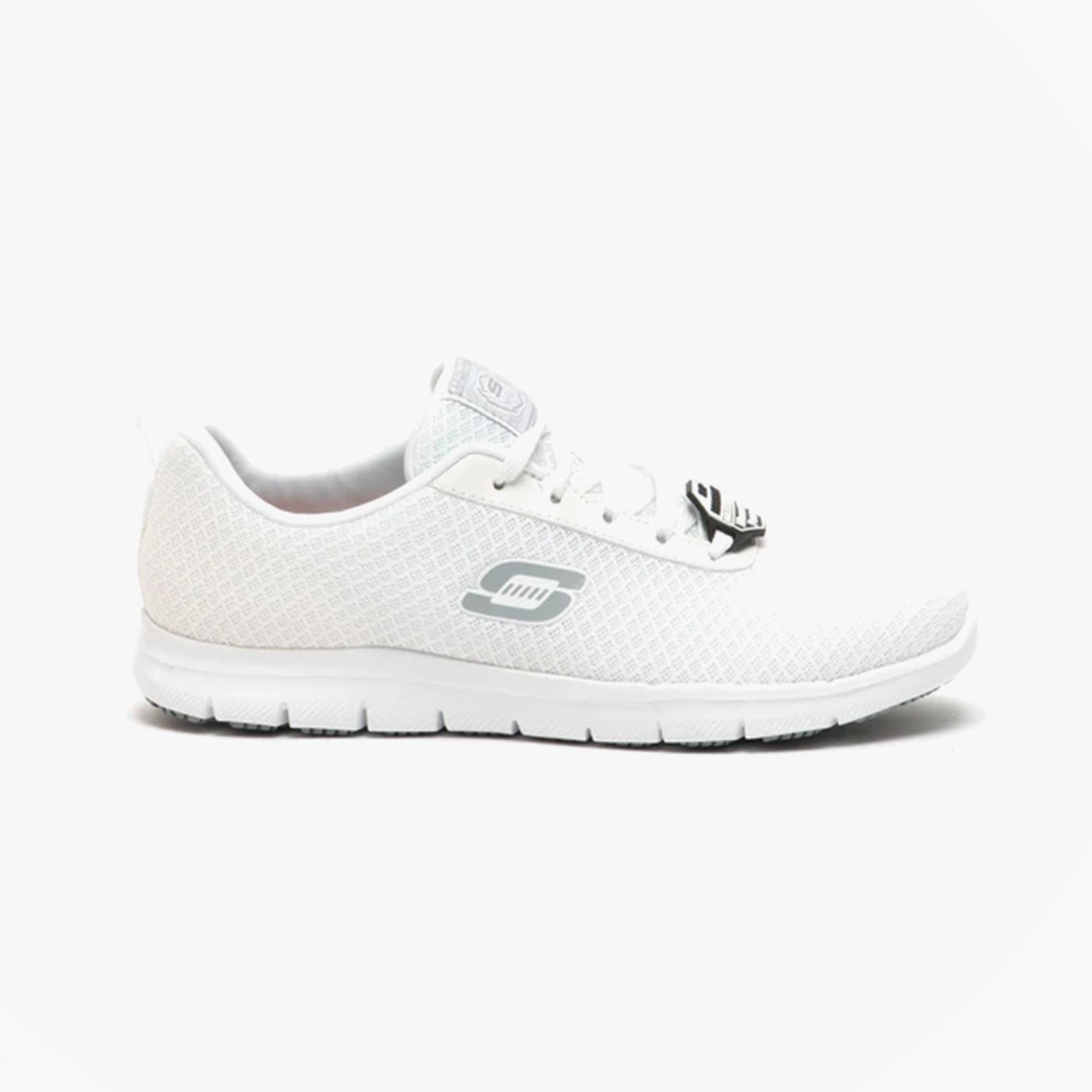 Skechers Work 77210EC GHENTER - BRONAUGH SR Womens Occupational Trainers White side view