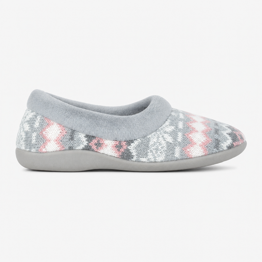 Sleepers JANINE Womens Full Slippers Grey