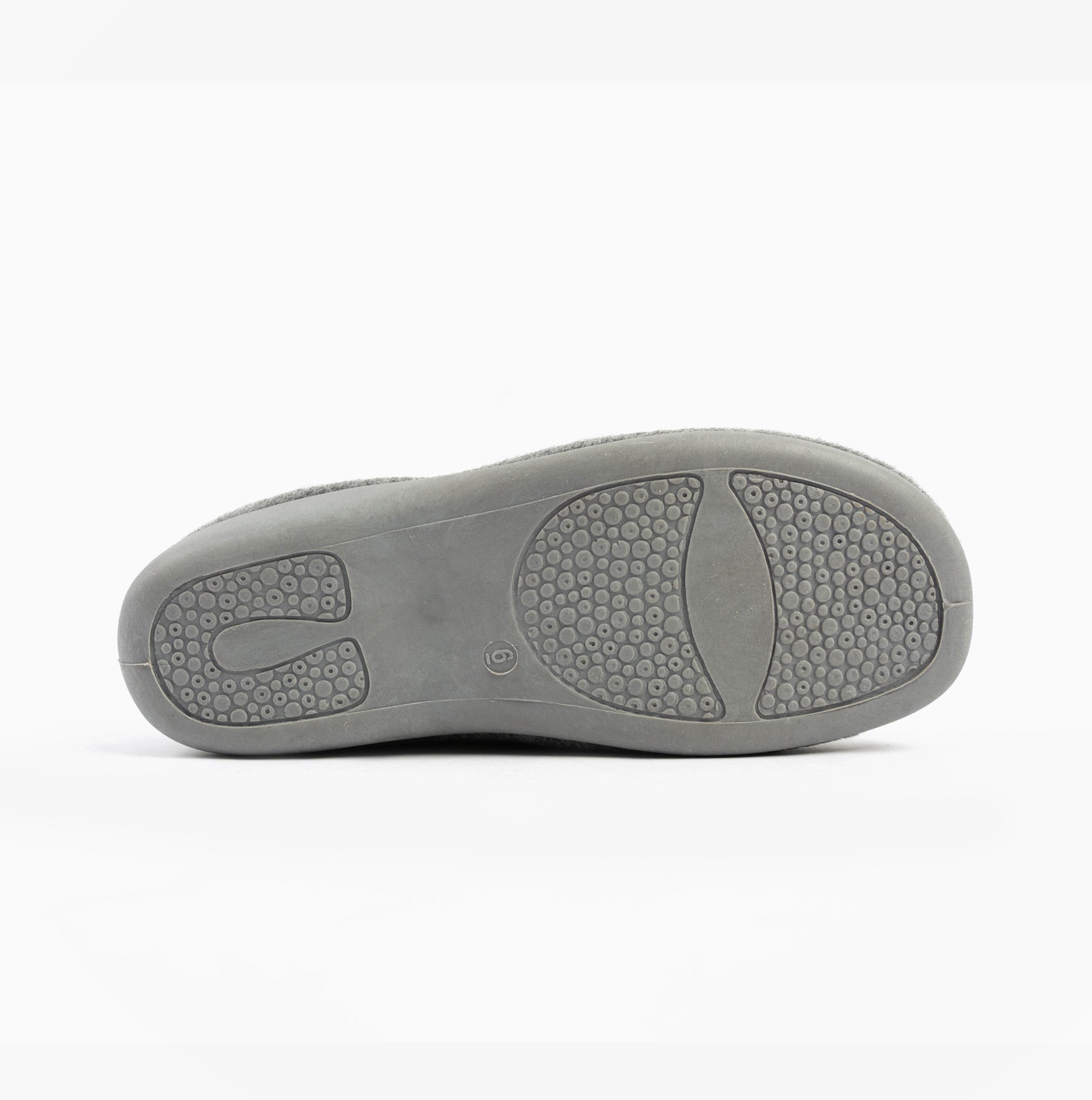 Sleepers NIKKI Womens Felt Sheep Full Slippers Grey