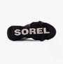 Sorel KINETIC IMPACT PUFFY ZIP Womens Winter Boots White sole view with logo detail
