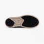Sorel EXPLORER III JOAN Womens Winter Boots Black bottom view showing rubber sole with traction pattern.