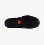 Sorel EXPLORER STRT LACE Womens Boots Black bottom view showing rubber sole details and tread pattern.
