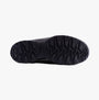 Sorel BUXTON LITE LACE PLUS Mens Winter Boots Black sole view showcasing rubber tread design.