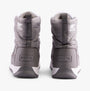Sorel WHITNEY II PLUS LACE Womens Winter Boots Grey rear view showcasing cushioning and branding.