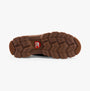 Sorel TORINO V Womens Winter Boots Curry/Black bottom view featuring rubber sole and traction pattern