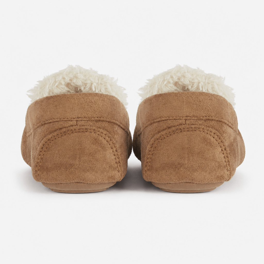Jo & Joe ALBIE Mens Moccasin Slippers Tan